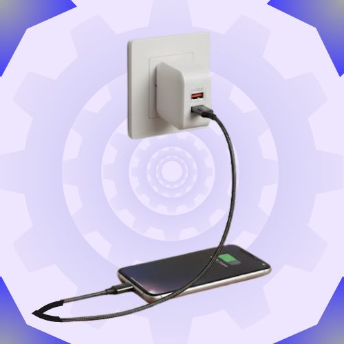 شاحن جداري سريع من رينكس منفذين USB