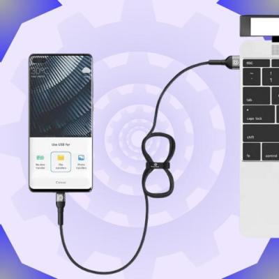 كابل شحن ونقل بينات سريعDURABOXبقوة 27 واط