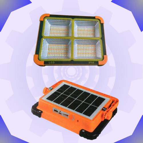 كشاف الطاقة الشمسية المحمول ب4 عدسات شمسية 