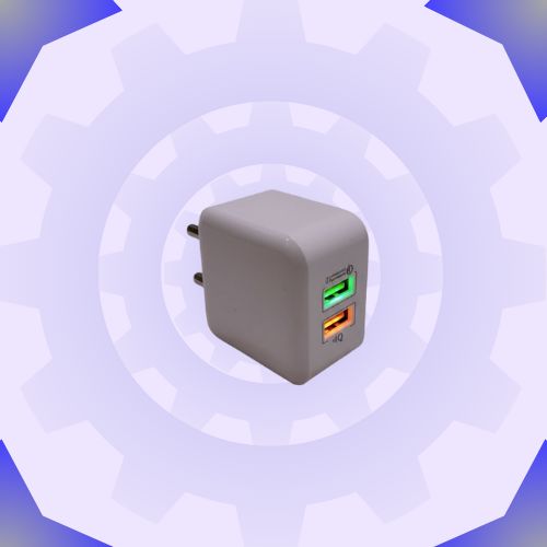 شاحن جداري سريع من رينكس منفذين USB