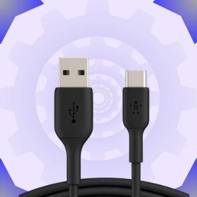 كابل شحن ونقل بينات USB الى TYPE-C