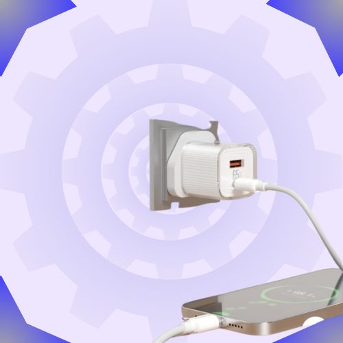 شاحن جداري موديل MX46بقوة 65 واط