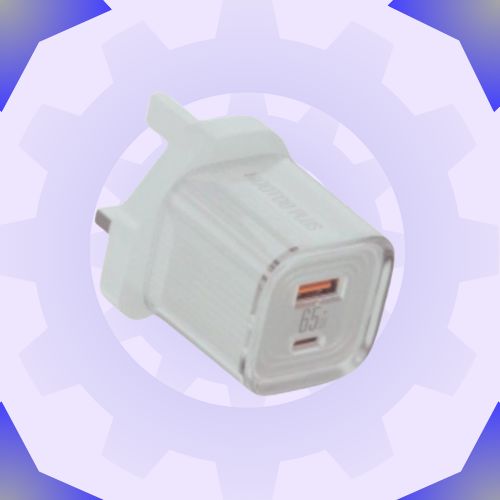 شاحن جداري موديل MX46بقوة 65 واط