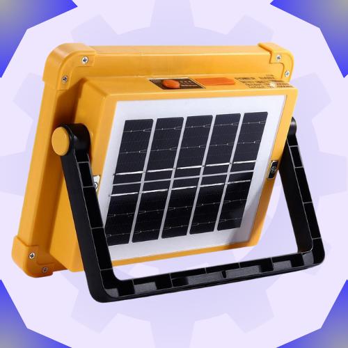 كشاف الطاقة الشمسية المحمول ب4 عدسات شمسية 